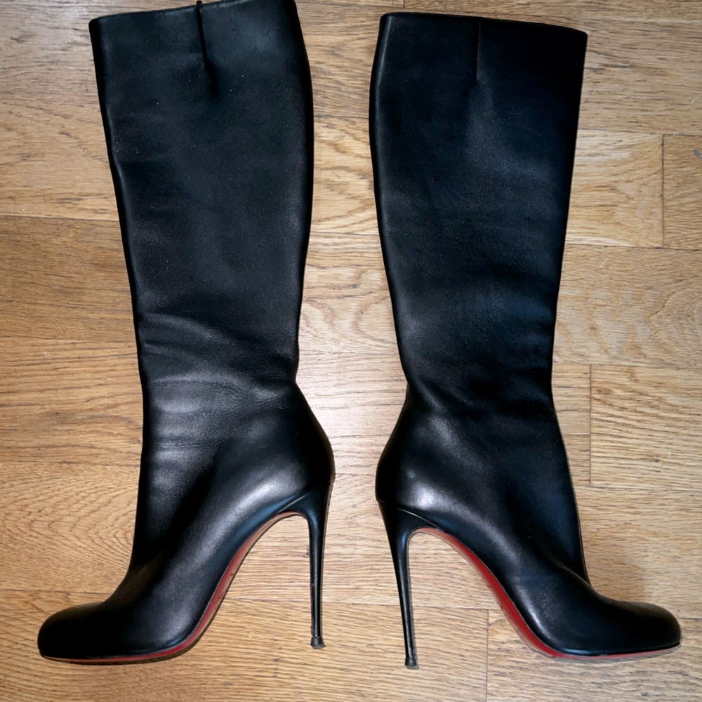 Christian Louboutin knee high boots sz 41 (11)